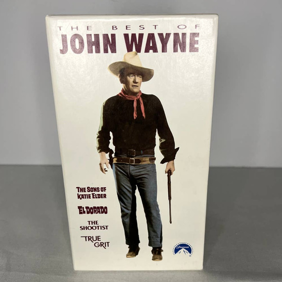 John Wayne The Duke Collection4 VHS Box Set 3 Sealed 1 Opened Excellent Best Of - Picture 2 of 6
